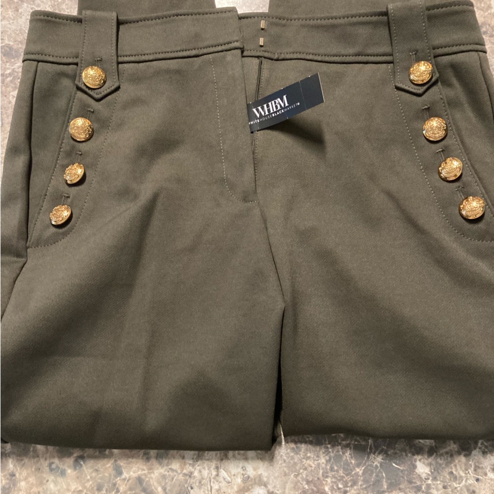 White House Black Market Jolie Straight Luxe Stretch Pants/Size12R